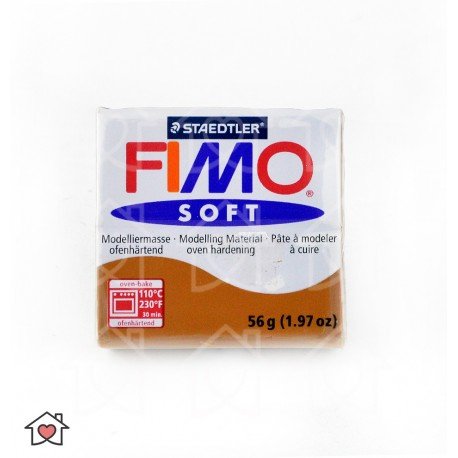 Fimo Soft , 57 g. ruda.