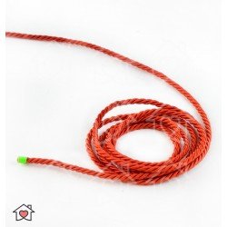 Dekoratyvinė virvutė , 3 mm. raudona.