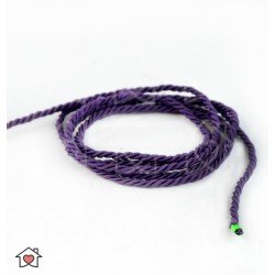 Dekoratyvinė virvutė , 3 mm. violetinė .