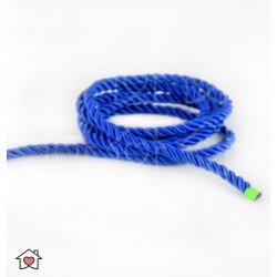 Dekoratyvinė virvutė , 5 mm. mėlyna .