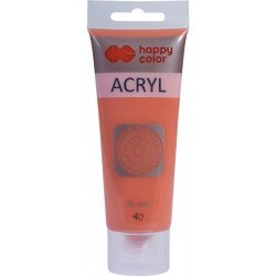 Akrilas Happy Color 75ml koralo spalva 40